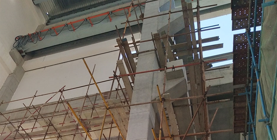 電廠廠房及設備基礎(chǔ)清水混凝土透明保護